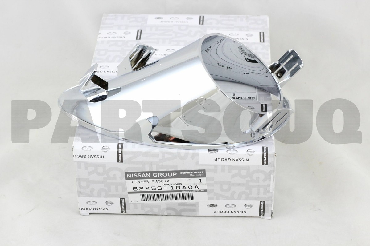 622561BA0A Genuine Nissan FINISHER-FRONT BUMPER FASCIA,RH 62256