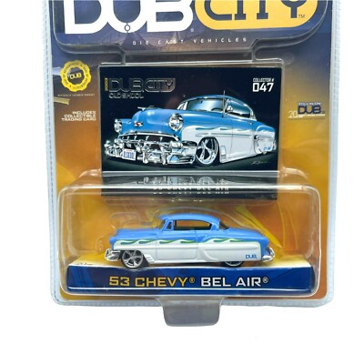 Jada Dub City 1953 53 Chevrolet Chevy Bel Air Classic Lowered Car
