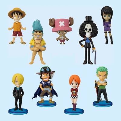 ONE PIECE World Collectible Figure vol. 2 & 3 Luffy Zoro Sanji