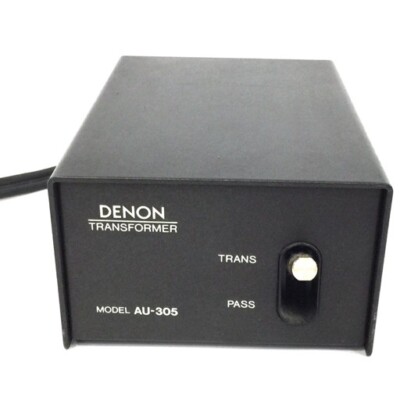 DENON AU-305 Step Up Transformer MC Cartridge Tested Working Japan