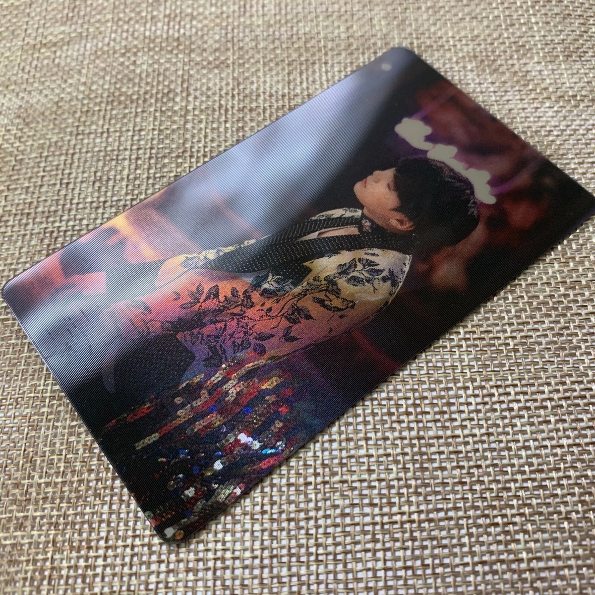 BTS SUGA [ THE WINGS Concept Book ] Official Lenticular Photocard