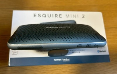 Harman Kardon Esquire Mini 2 Portable Speaker System Blue w/Box