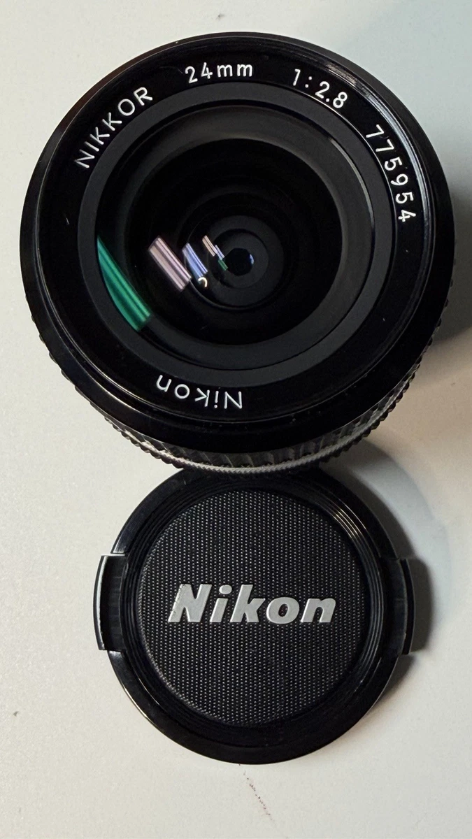 大幅値下げ！NIKKOR 24mm f/2.8 レンズ 【大幅値下げ、送料込み】Nikon