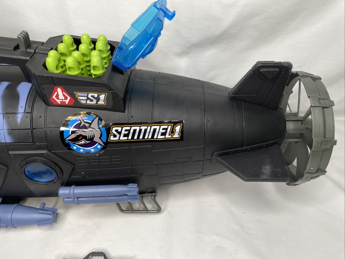 True Heroes Sentinel 1 Attack Submarine Toys R Us 2013 Complete W