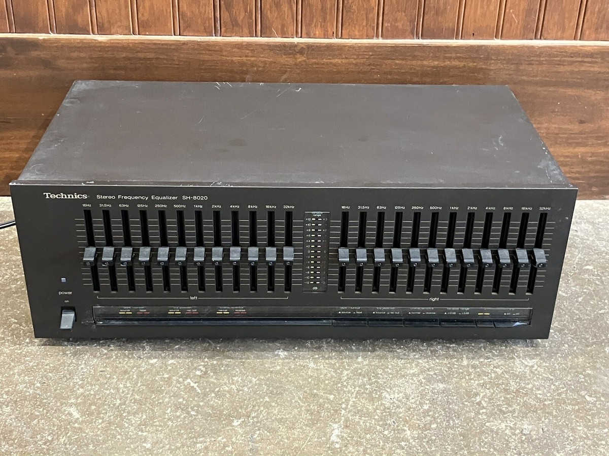 TECHNICS SH 8020 STEREO FREQUENCY EQUALIZER Tested Working | eBay
