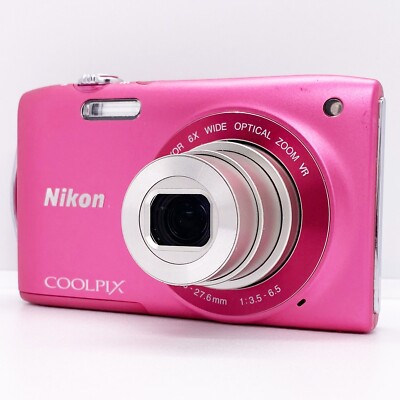 Nikon COOLPIX S3300 Digital Camera 6x Optical Zoom 16.0MP
