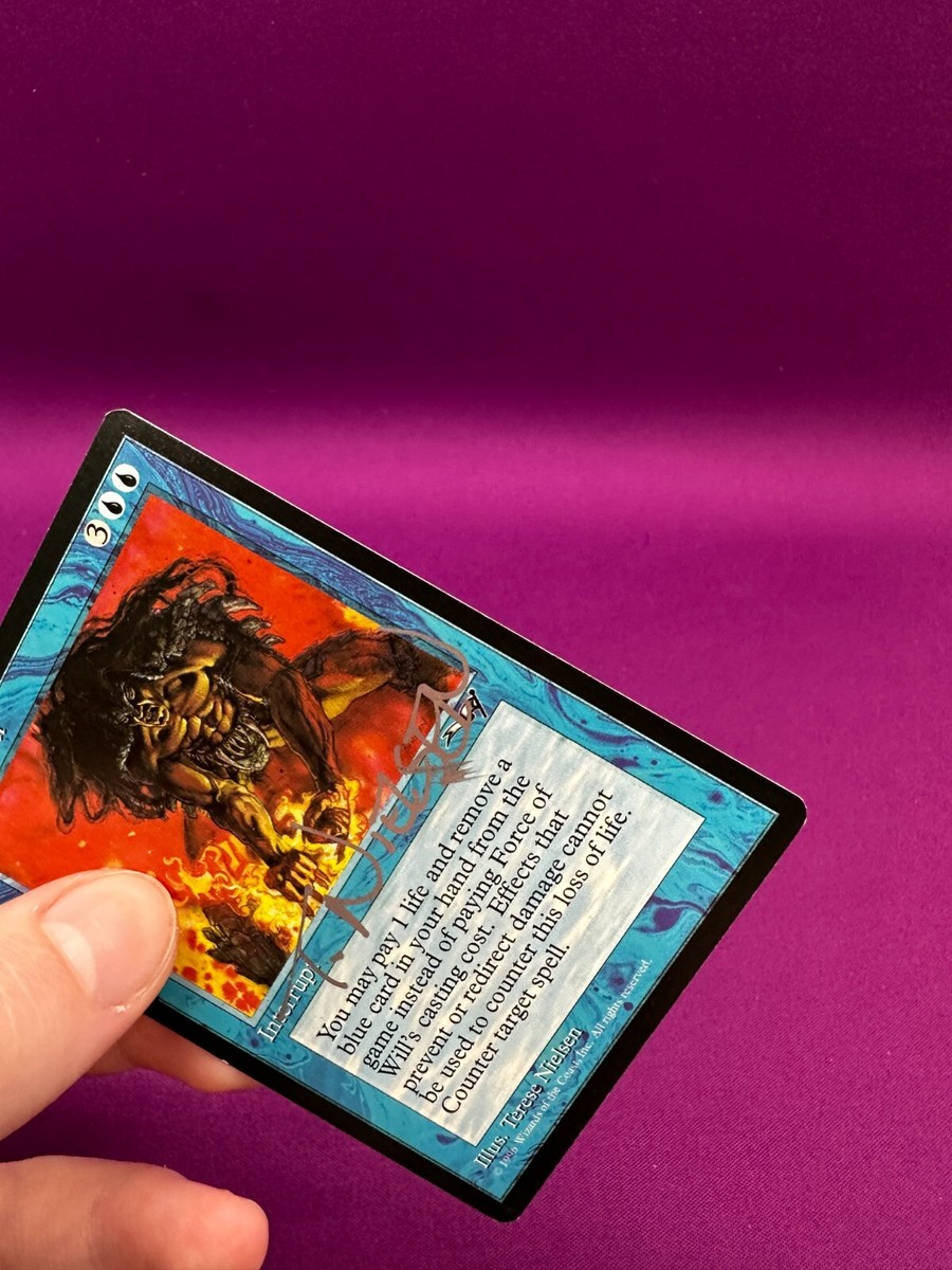 PSA8 意志の力 forceofwill TereseNielsen Foil Painted FOIL Artist Proof