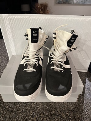 Nike SF Air Force 1 High Panda Men's SZ. 11 White Black Shoes