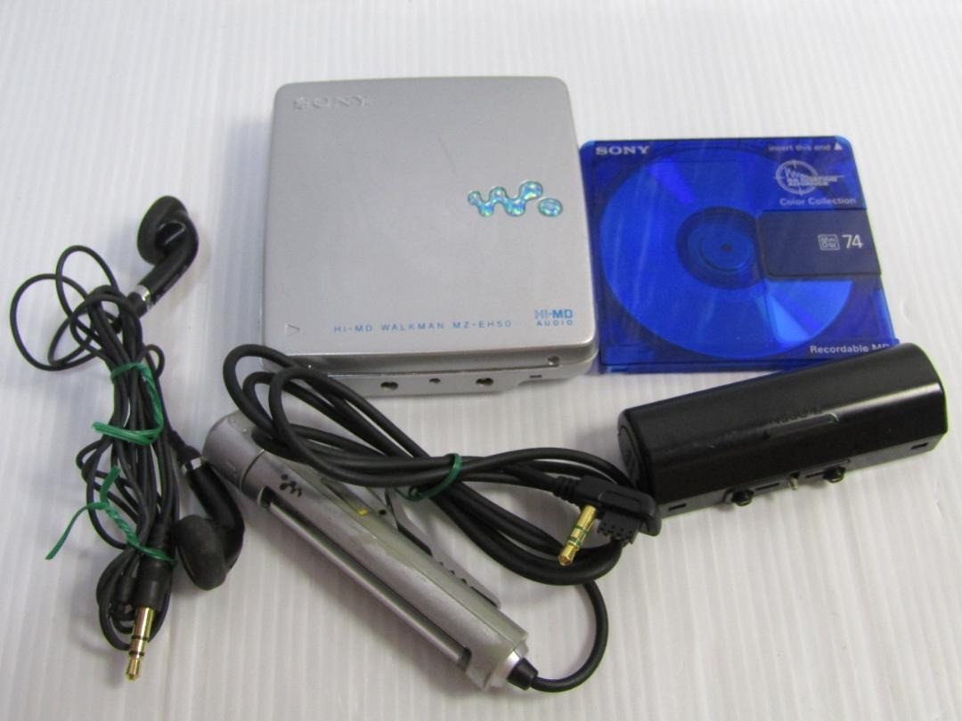 SONY MZ-EH50(S) SONY MD WALKMAN HI-MD MDプレーヤー MZ-EH50 S SONY
