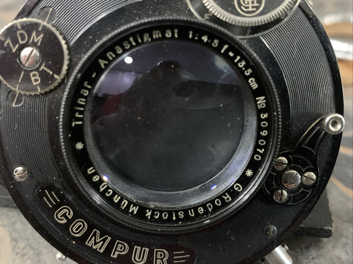 Lens Trinar Anastigmat 1:4.5f = 13.5 cm G.Rodenstock Munchen
