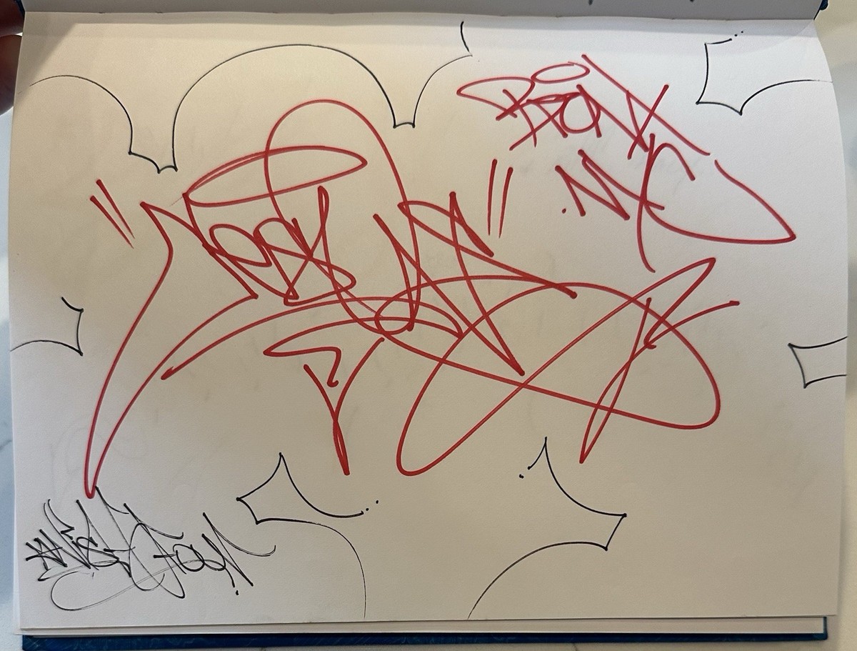 Futura / Hand-drawn Graffiti Art（直筆画）#02
