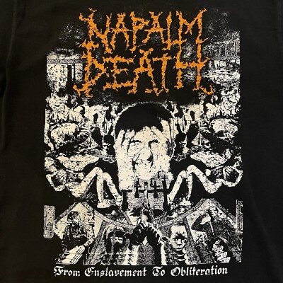 napalm death vintge ロンT gism s.o.b outo napalm death vintge ロン