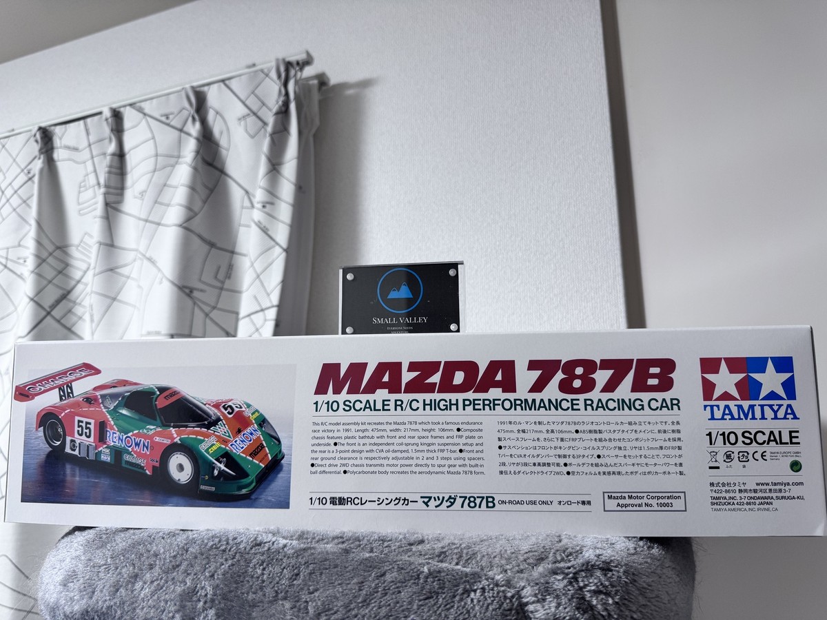 Tamiya 1/10 RC Mazda 787B High Performance Racing Car Kit Electric