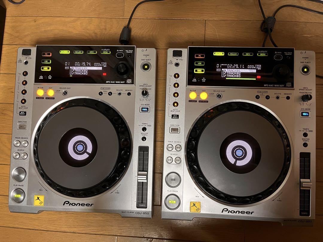 Pioneer CDJ-850 ブラック 2台セット 美品 動作確認済 Pioneer CDJ-850