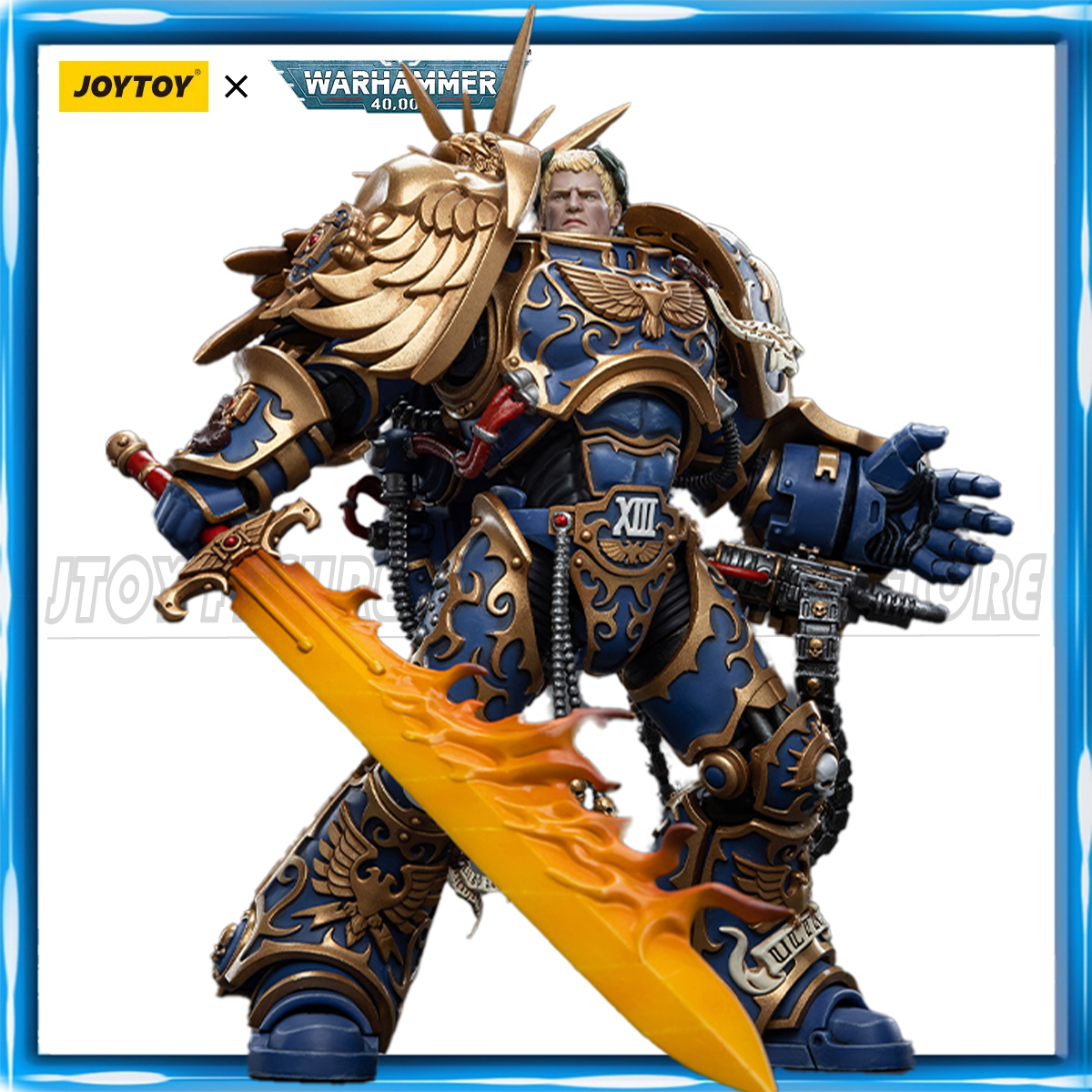 IN STOCK]JOYTOY 1/18 Warhammer 40K Ultramarines Primarch Roboute