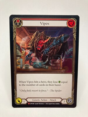 Vipox NM/M* Uprising - Flesh and Blood FAB - (RED) UPR188