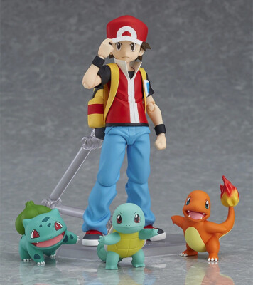 Japan Authentic Figma 356 Pokemon Red Figure | eBay