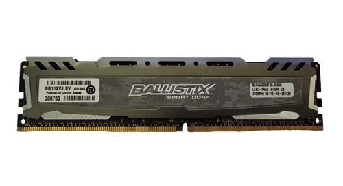Crucial Ballistix 3600 DDR4 Kit 16GB DRAM Desktop Gaming Memory