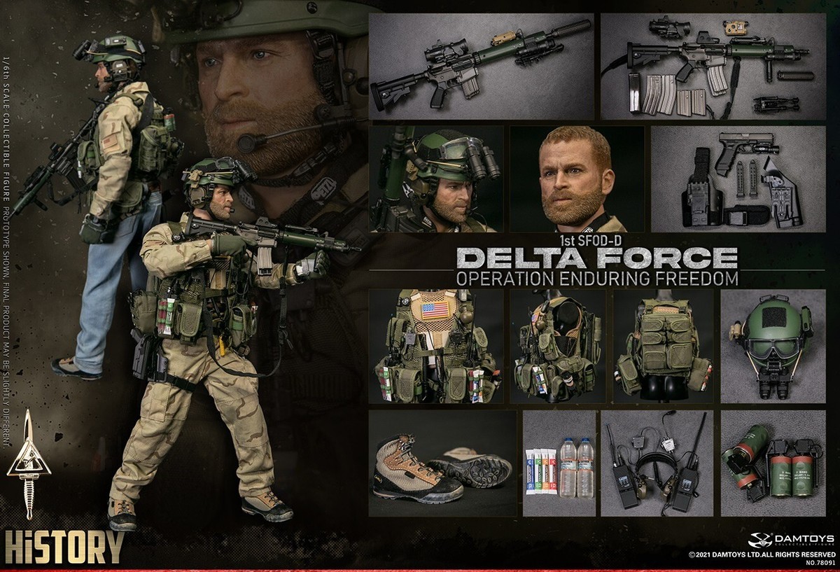 DAMTOYS 78091 US DELTA FORCE 1st SFOD-D Operation Enduring Freedom