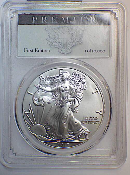 2017 PCGS MS 70 SILVER EAGLE $1 SILVER EAGLE | eBay