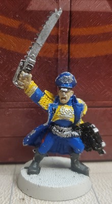 Warhammer 40k Mordian Iron Guard Lieutenant Imperial Guard