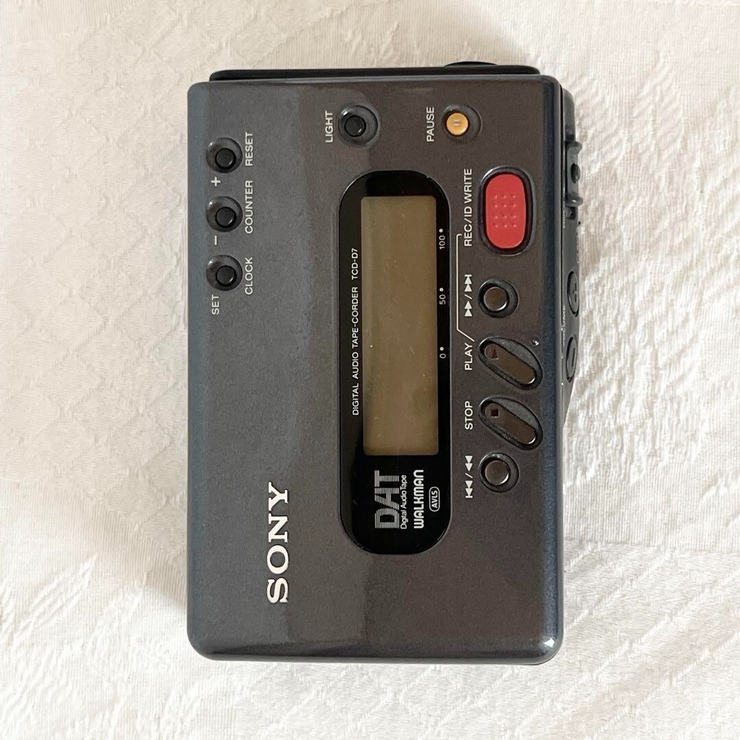 SONY TCD-D7 DAT WALKMAN Portable Player Junk | eBay