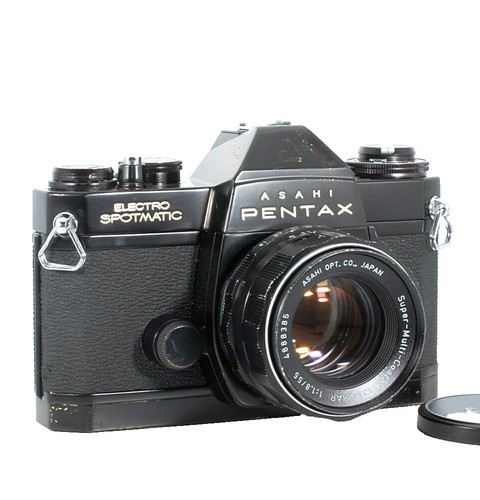 UNTESTED Pentax Asahi MX Camera with Pentax Asahi 1:1.7 /50mm Lens