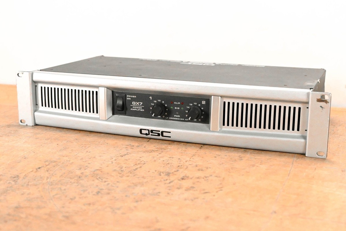 QSC GX7 MADE IN USA 1000W/4ohmパワーアンプ QSC GX7 MADE IN USA