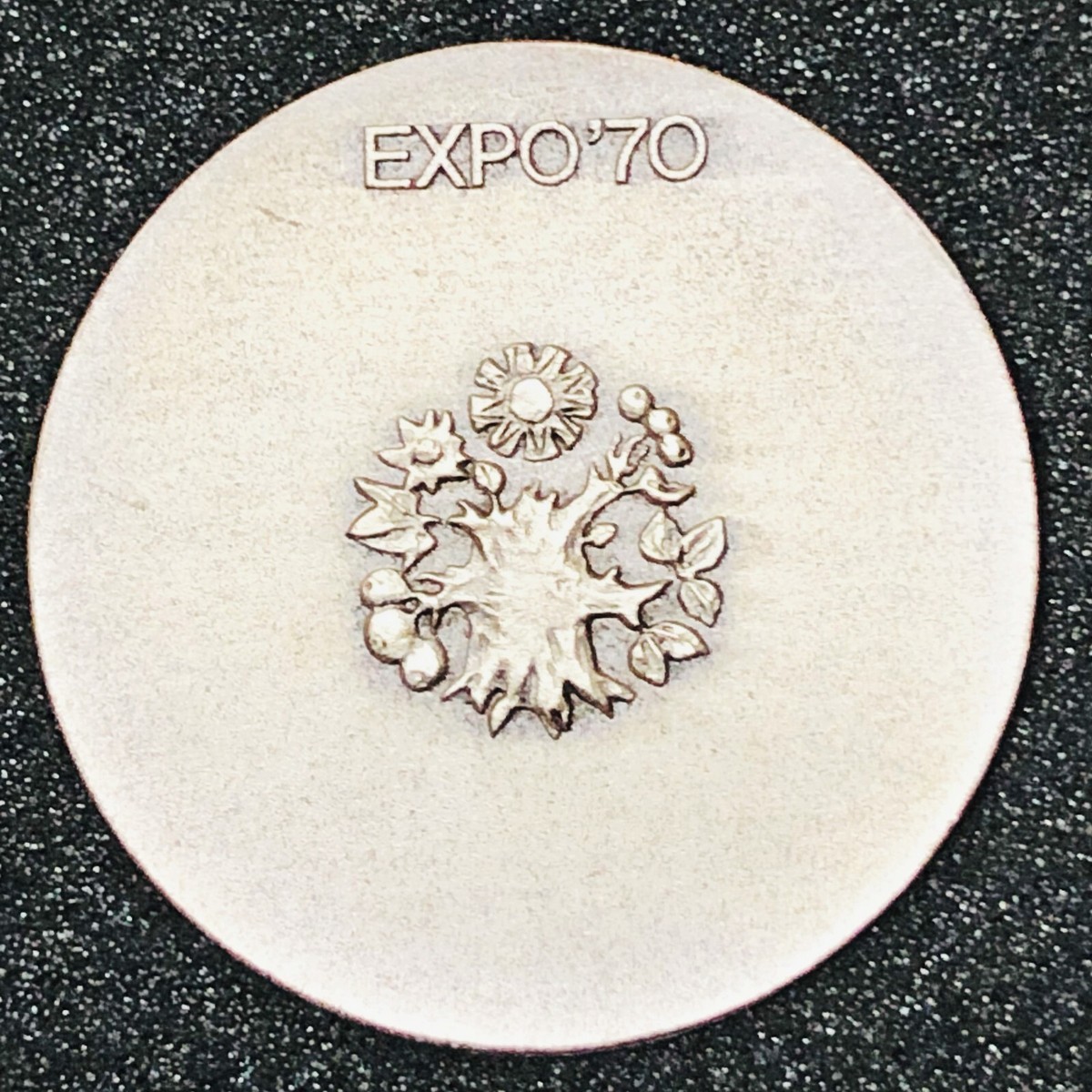 モ*ン様 EXPO'70 銅製メダル 顔デザイン モ*ン様 EXPO'70 銅製メダル