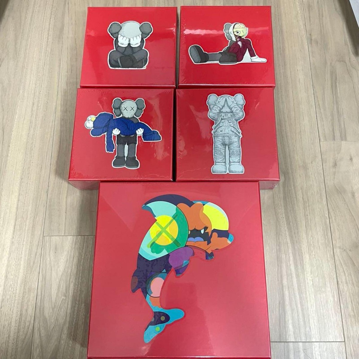 KAWS TOKYO FIRST PUZZLE パズル 5種セット ×2