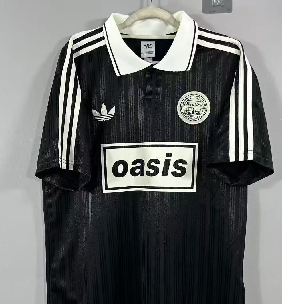 Oasis '25＜「TOKYO, JAPAN」入＞ジャカード ジャージー S黒 Oasis '25