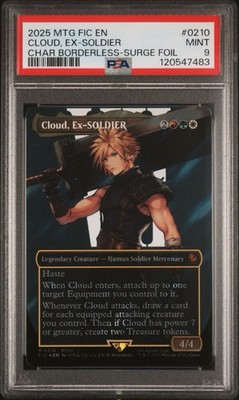 MTG foil 元ソルジャー、クラウド Cloud, Ex-SOLDIER Cloud, Ex