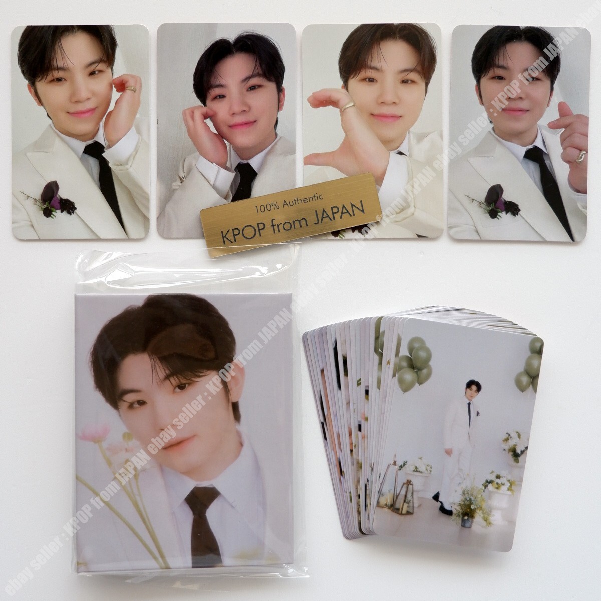 WOOZI SEVENTEEN FML CARAT ver. Complete Photocard Set 4pcs + 24pcs