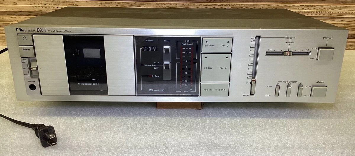 希少】Nakamichi BX-1 カセットデッキ 【公式通販】