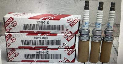 Genuine Toyota Yaris X Spark Plugs MXPJ11 DENSO Iridium Oem 90919