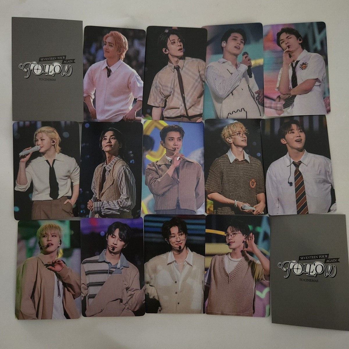 SEVENTEEN photocard FOLLOW SEVENTEEN TOUR AGAIN TO CINEMAS 2nd CGV