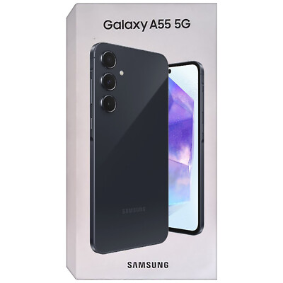 Samsung Galaxy A55 5G Awesome Navy 256GB + 8GB Dual-SIM Unlocked