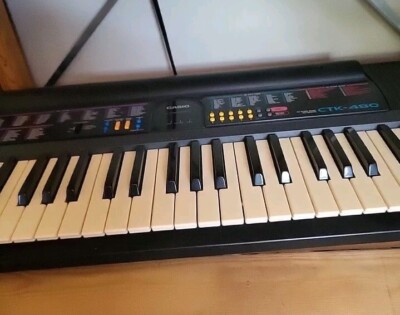 Casio CTK-480 61 Key Full-Size Portable Keyboard Missing the Cable