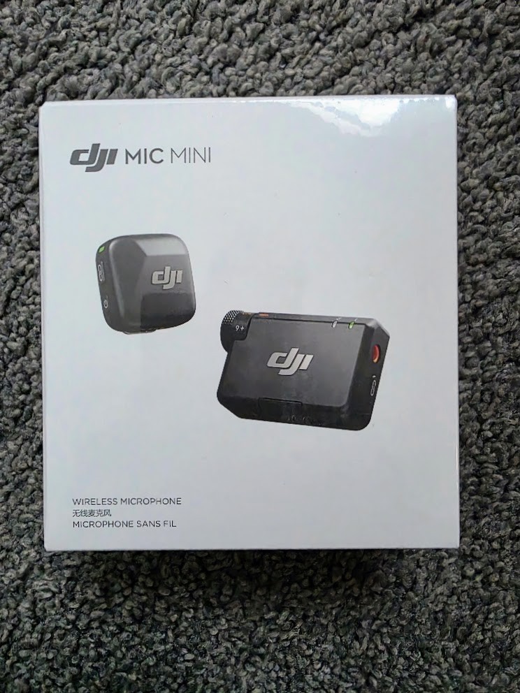 DJI Mic Mini (1 TX + 1 RX) Wireless Lavalier Microphone [iPhone