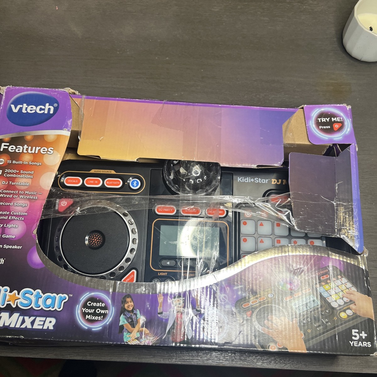 VTech KidiStar DJ Mixer Bluetooth Music 3417765473005| eBay