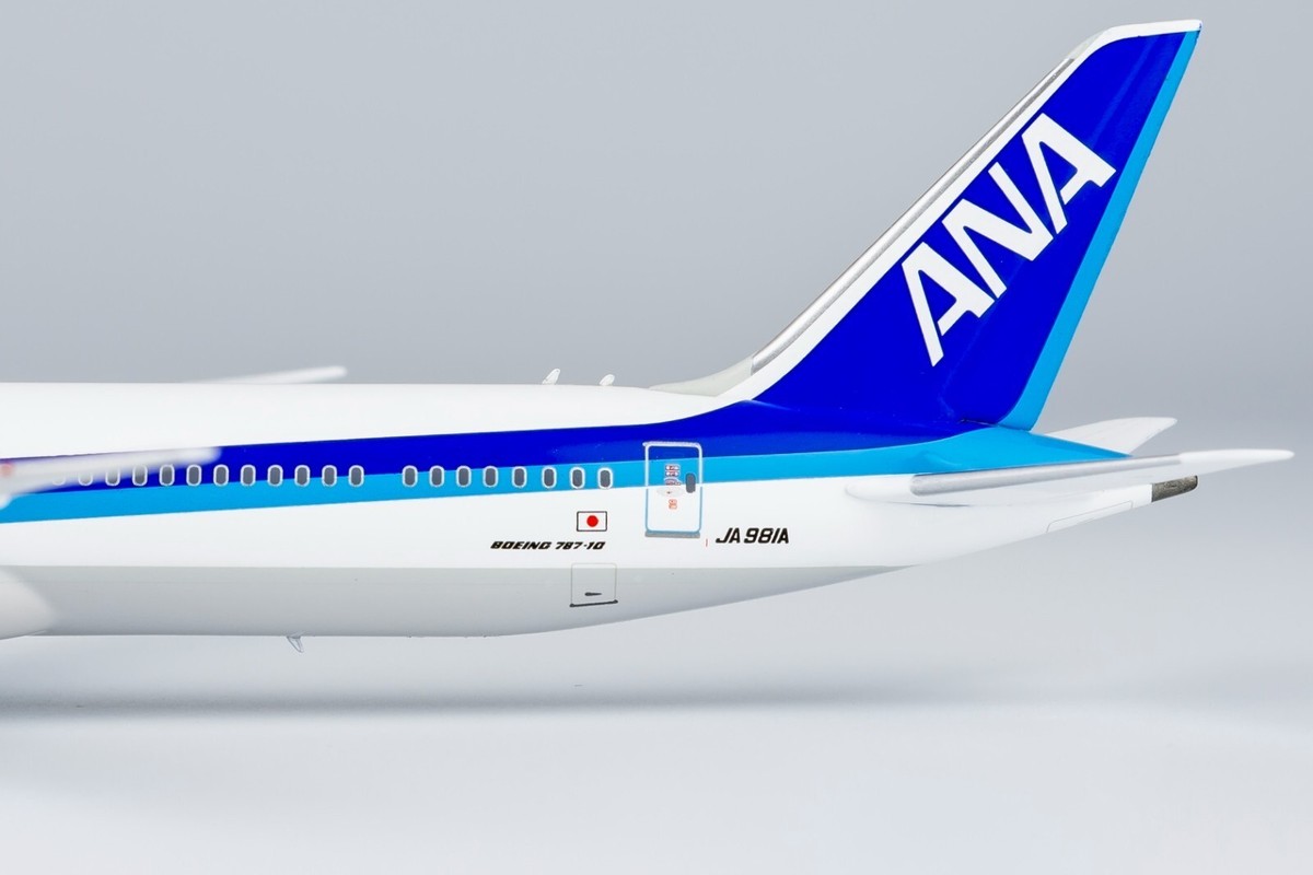 NG Model 1:400 All Nippon Airways Boeing B787-10 Diecast Aircraft