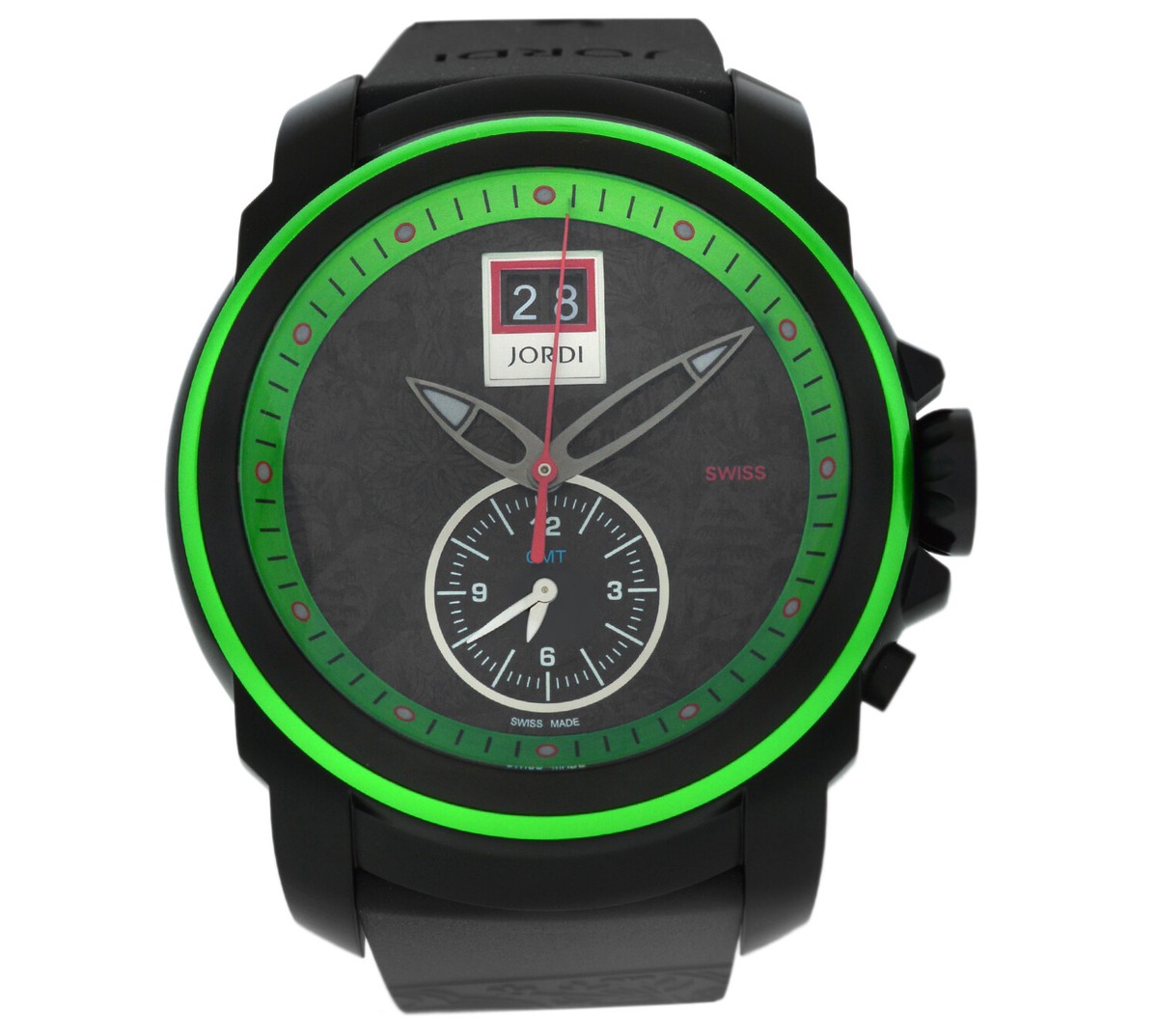 Michel Jordi Mega Icon Spicy Green 3001100301 PVD Steel Quartz