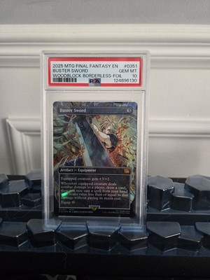 PSA10 mtg バスターソード foil フルアート FF クラウド MTG FF