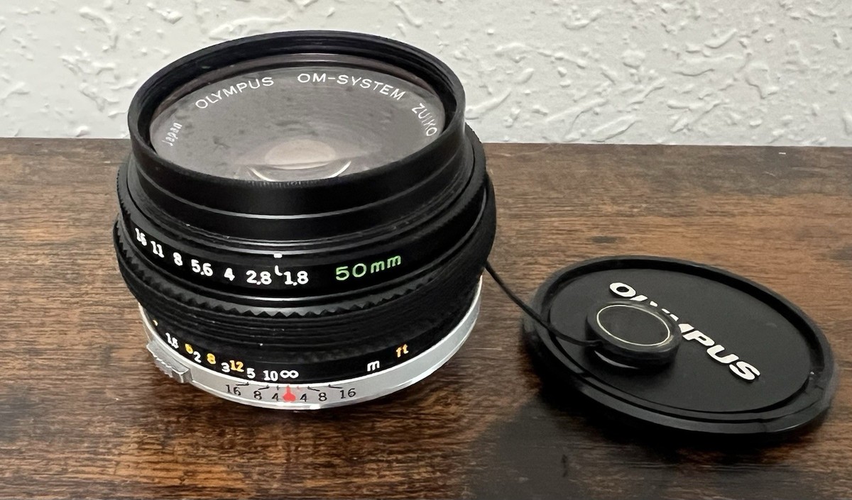 Olympus OM-System F.Zuiko Auto-S 50mm f/1.8 Lens | eBay