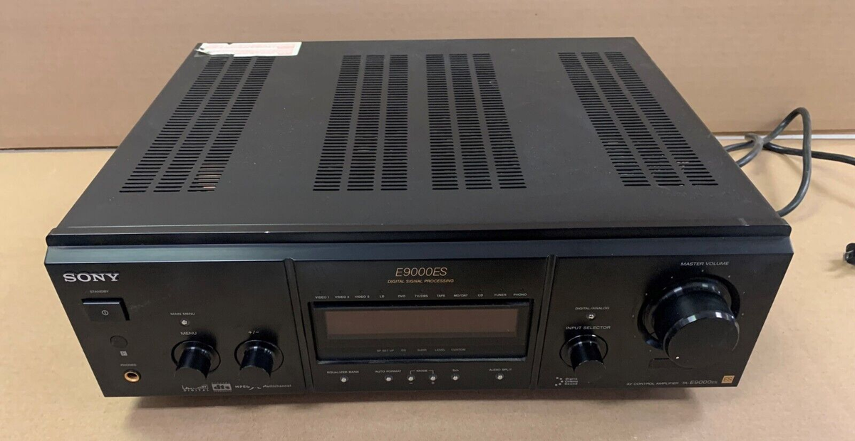 Sony TA-E9000ES Pre-Amp/Processor Amplifier Please Read