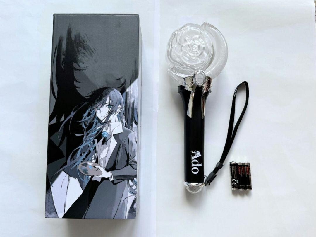 ミュージシャン Ado OFFICIAL LIGHT STICK Ado Rose Penlight White