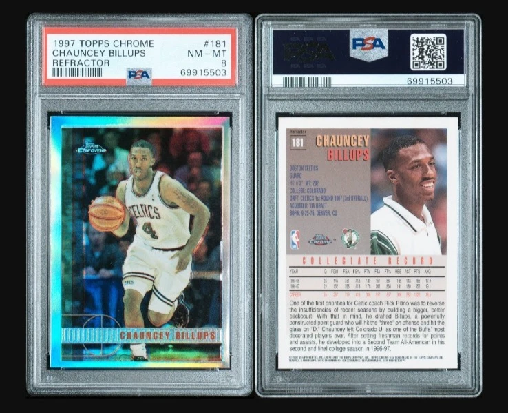 Chauncey Billups Basketball Sports Trading Cards & Accessories