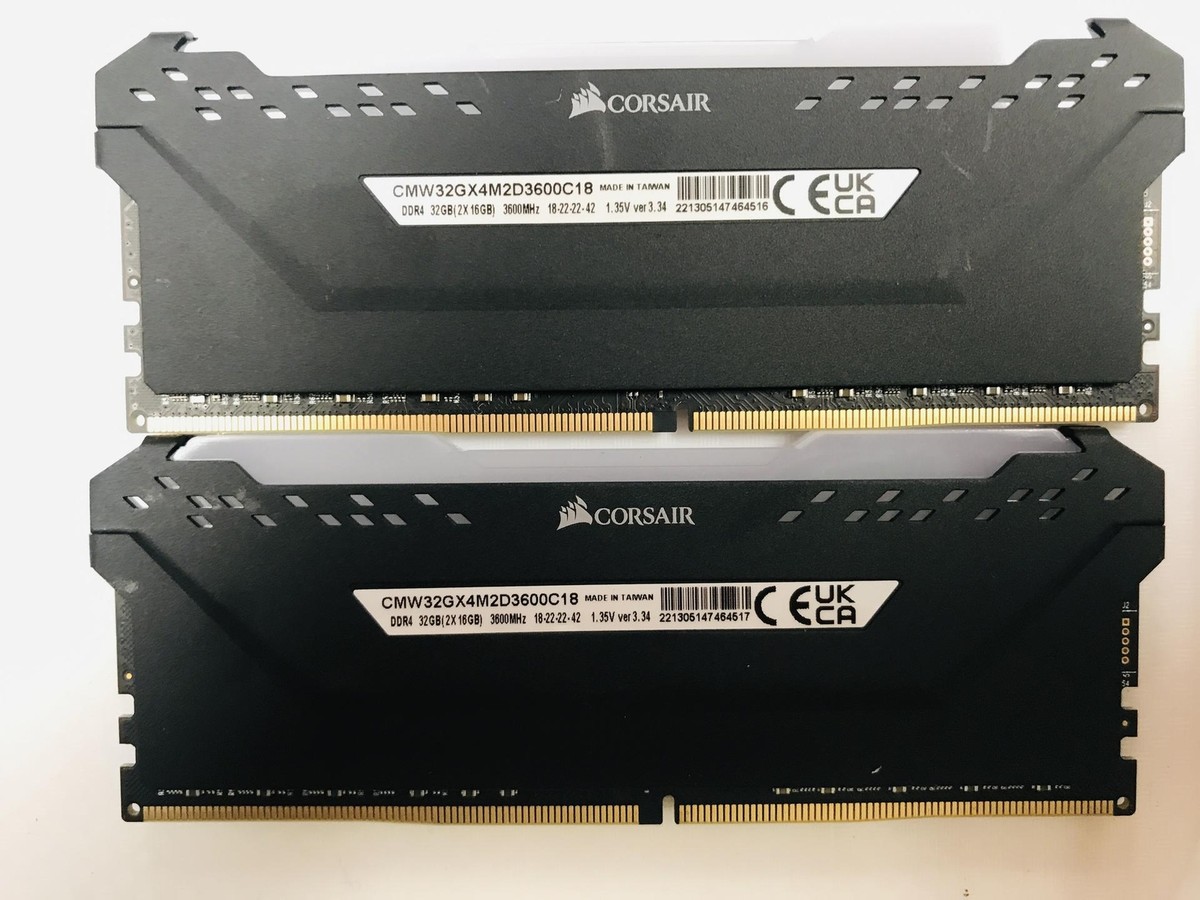 Corsair Vengeance RGB Pro 32GB (2x16GB) DDR4 3600MHz