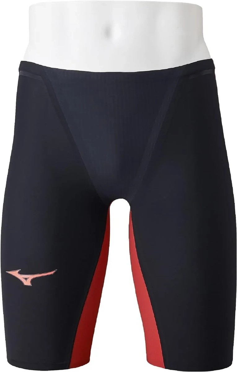 MIZUNO GX SONIC 6 NV N2MBA501 96 Black x Red Competitive Swimwear