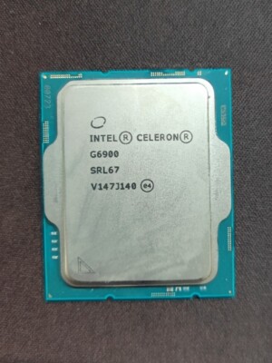 Intel Celeron G6900 CPU 3.4 GHz LGA 1700 Processor Up to DDR5 4800